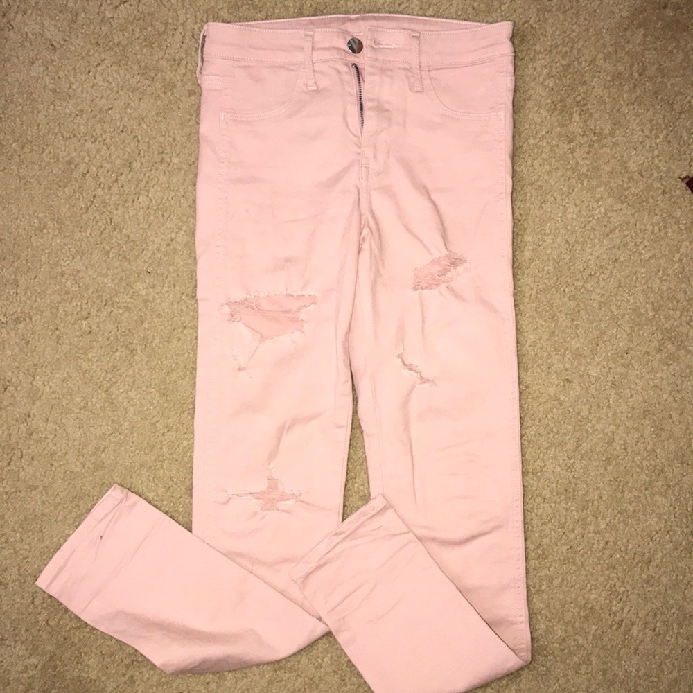 h&m ribbed pants